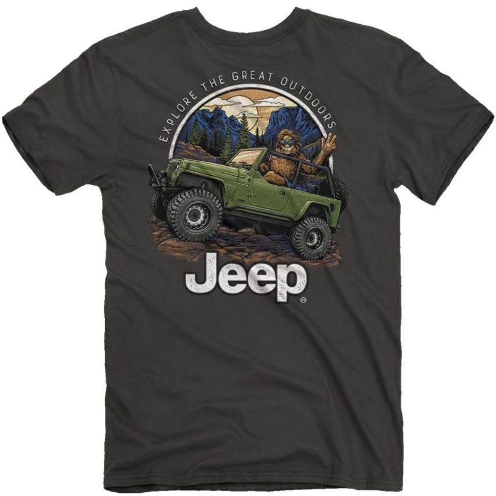 Jeep Sasquatch Offroad Adventure Fan Gift Unisex T-Shirt